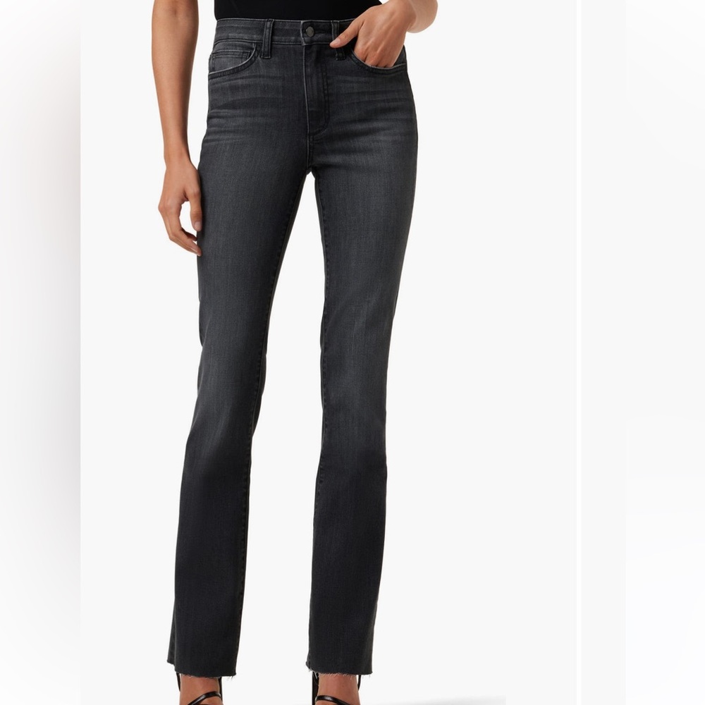 Joe's Jeans Dark Gray Straight Leg Jeans